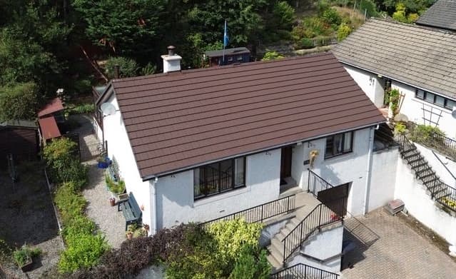 Roof coating project